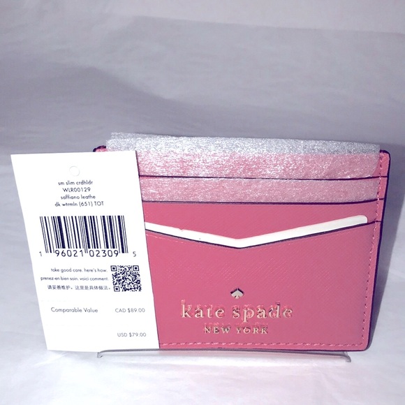 Kate Spade New York Pink Medium Dome Crossbody & Slim Cardholder BNWT - Picture 8 of 8